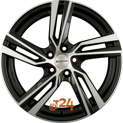 GMP ITALIA Velgen - ARCAN Black Diamond - 18 inch