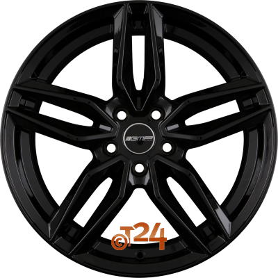 GMP ITALIA Velgen - FASTEN Glossy Black - 19 inch