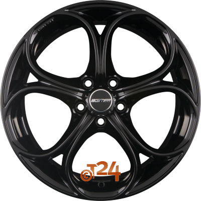 GMP ITALIA Velgen - DRAKE Glossy Black - 20 inch