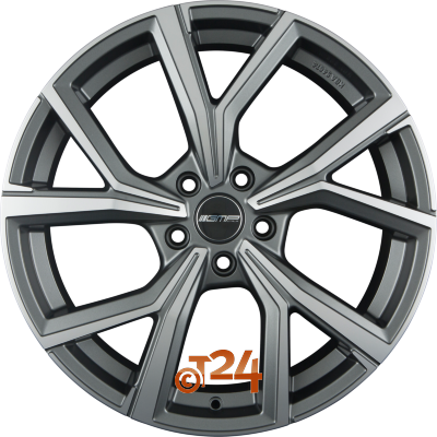 GMP ITALIA Velgen - MENTOR Matt Anthracite Diamond - 19 inch