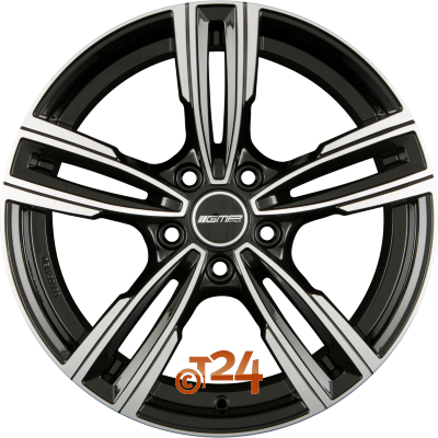 GMP ITALIA Velgen - REVEN Black Diamond - 17 inch