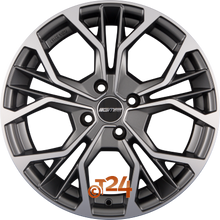 GMP ITALIA Velgen - MATISSE Matt Anthracite Diamond - 17 inch