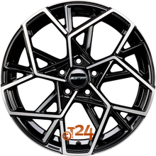 GMP ITALIA Velgen - CARTESIO Black Diamond - 16 inch
