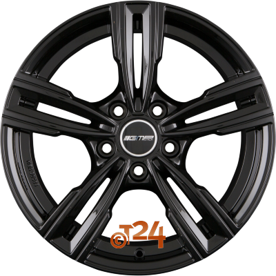 GMP ITALIA Velgen - REVEN Shiny Black - 17 inch
