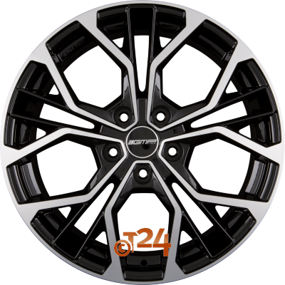 GMP ITALIA Velgen - MATISSE Black Diamond - 16 inch