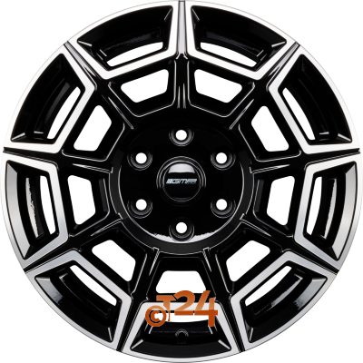 GMP ITALIA Velgen - PERVAN Black Diamond - 20 inch