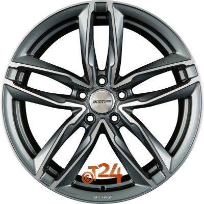 GMP ITALIA Velgen - ATOM Anthracite Diamond - 18 inch