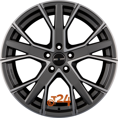 GMP ITALIA Velgen - GUNNER Matt Anthracite Diamond - 20 inch