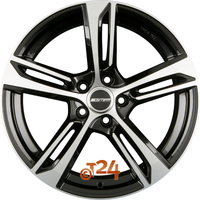 GMP ITALIA Velgen - PAKY Black Diamond - 19 inch
