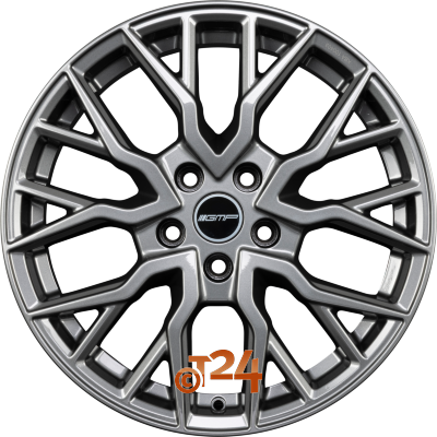 GMP ITALIA Velgen - BOOSTER Glossy Anthracite - 17 inch