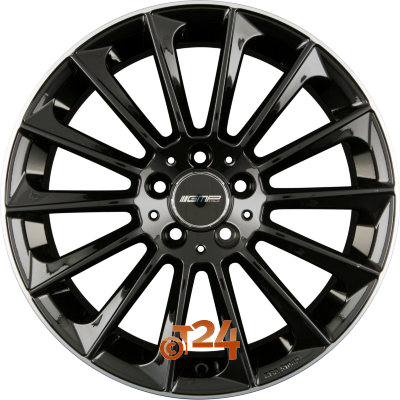 GMP ITALIA Velgen - STELLAR Black Diamond Lip - 18 inch