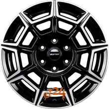GMP ITALIA Velgen - PERVAN Black Diamond - 18 inch