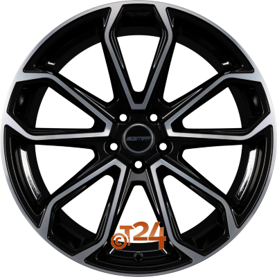 GMP ITALIA Velgen - FURIOSA Black Diamond - 22 inch