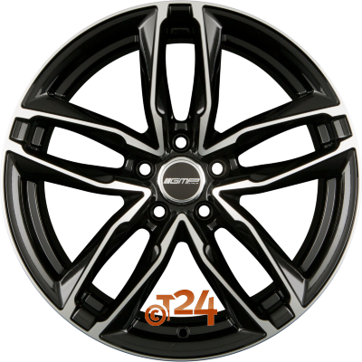 GMP ITALIA Velgen - ATOM Black Diamond - 19 inch