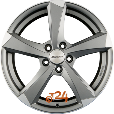 GMP ITALIA Velgen - ICAN Matt Anthracite Diamond - 17 inch