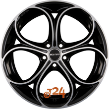 GMP ITALIA Velgen - DRAKE Black Diamond - 20 inch