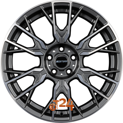 GMP ITALIA Velgen - FENDER Matt Anthracite Diamond - 22 inch