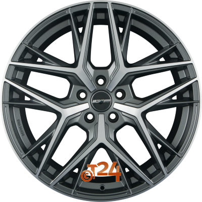 GMP ITALIA Velgen - LUNICA Matt Anthracite Diamond - 18 inch