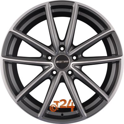 GMP ITALIA Velgen - TITAN Anthracite Diamond - 20 inch