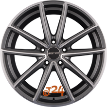 GMP ITALIA Velgen - TITAN Anthracite Diamond - 20 inch