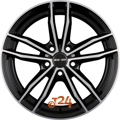 GMP ITALIA Velgen - SWAN Black Diamond - 17 inch