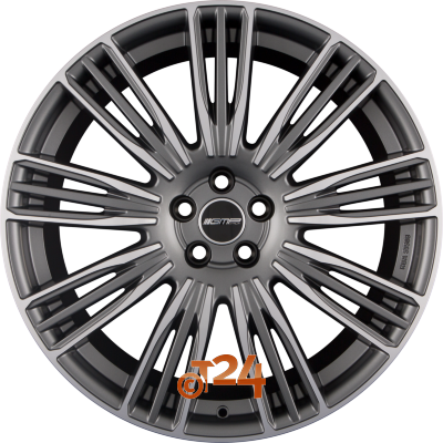 GMP ITALIA Velgen - COVENTRY Matt Anthracite Diamond - 22 inch