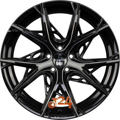 KESKIN Velgen - KT24 Black Secret Diamond (BSD) - 19 inch