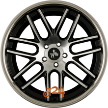 KESKIN Velgen - KT14 CONCAVE Black Front Polish Steel Lip (BFPSL) - 20 inch