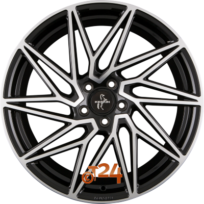 KESKIN Velgen - KT20 FUTURE Black Front Polish (BFP) - 18 inch