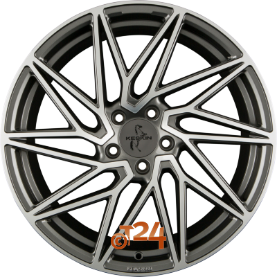 KESKIN Velgen - KT20 FUTURE Palladium Front Polish (PFP) - 19 inch