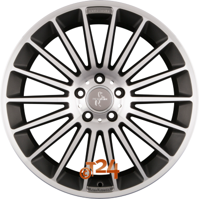 KESKIN Velgen - KT15 SPEED Palladium Front Polish (PFP) - 19 inch