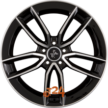 KESKIN Velgen - KT21 ELEGANT Black Front Polished (BFP) - 19 inch