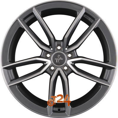 KESKIN Velgen - KT21 ELEGANT Palladium Front Polish (PFP) - 20 inch