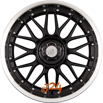 KESKIN Velgen - KT 4 New Racer Black Lip Polish (BLP) - 19 inch