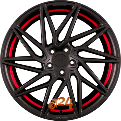 KESKIN Velgen - KT20 FUTURE Matt Black Red Inside (MBRI) - 19 inch