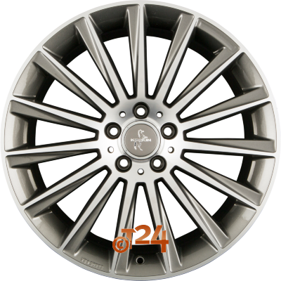 KESKIN Velgen - KT18 TURBO Palladium Front Polish (PFP) - 18 inch