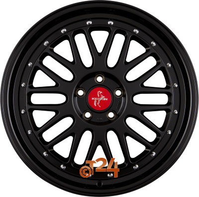 KESKIN Velgen - KT22 RETRO Matt Black Painted (MBP) - 19 inch
