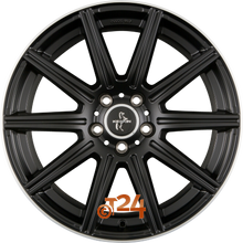 KESKIN Velgen - KT16 DYNAMIC Matt Black Lip Polished (MBLP) - 19 inch