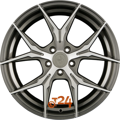 KESKIN Velgen - KT19N Palladium Front Polish (PFP) - 19 inch