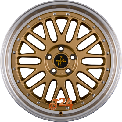 KESKIN Velgen - KT22 RETRO Gold Lip Polish (GLP) - 19 inch
