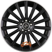 KESKIN Velgen - KT18 TURBO Matt Black Lip Polish (MBLP) - 20 inch