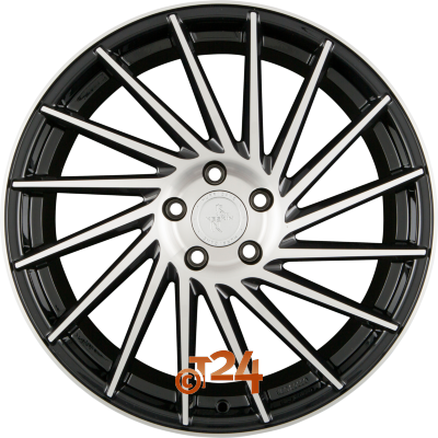 KESKIN Velgen - KT17 HURRICANE Black Front Polish (BFP) - 20 inch