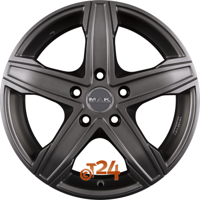 MAK Velgen - KING 5 Matt Titan - 16 inch
