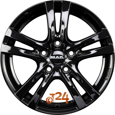 MAK Velgen - ZENITH Gloss Black - 17 inch