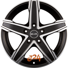 MAK Velgen - KING 5 Ice Black - 16 inch