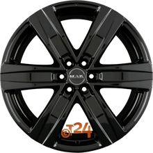 MAK Velgen - STONE 6 Gloss Black - 20 inch