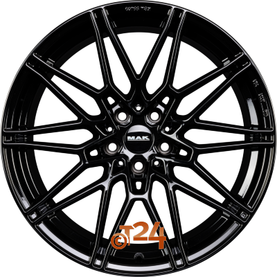MAK Velgen - KÃ–NIG Gloss Black - 20 inch