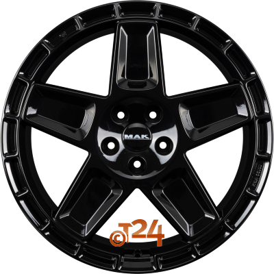 MAK Velgen - TREK Gloss Black - 20 inch
