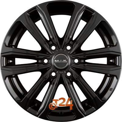 MAK Velgen - SAFARI 6 Gloss Black - 17 inch