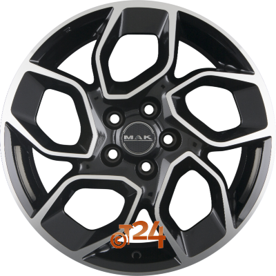 MAK Velgen - EXPRESS Black Mirror Face - 17 inch